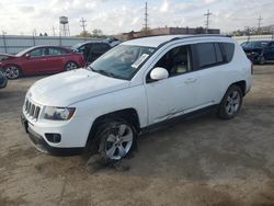 Salvage cars for sale at Chicago Heights, IL auction: 2017 Jeep Compass Latitude