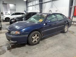 Chevrolet salvage cars for sale: 2002 Chevrolet Impala LS