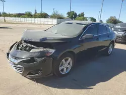 Chevrolet Malibu ls salvage cars for sale: 2021 Chevrolet Malibu LS