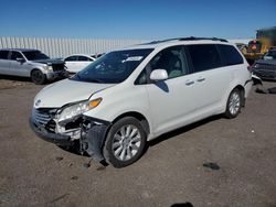 Salvage cars for sale at Albuquerque, NM auction: 2012 Toyota Sienna XLE