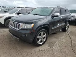 Carros salvage para piezas a la venta en subasta: 2013 Jeep Grand Cherokee Overland