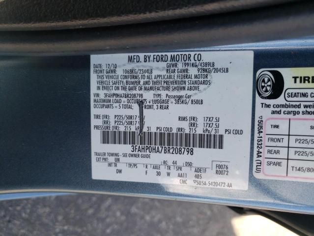 2011 Ford Fusion SE