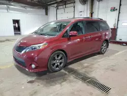 Toyota Sienna salvage cars for sale: 2015 Toyota Sienna Sport