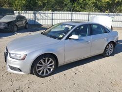 Salvage cars for sale at Hampton, VA auction: 2013 Audi A4 Premium Plus