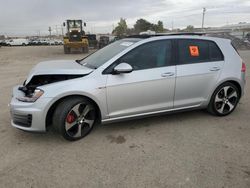 Salvage cars for sale at Nampa, ID auction: 2016 Volkswagen GTI S/SE