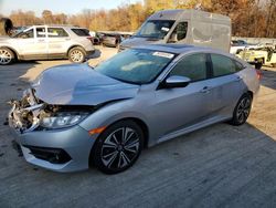 Salvage cars for sale at Ellwood City, PA auction: 2018 Honda Civic EXL