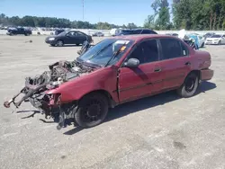 Salvage cars for sale at Dunn, NC auction: 1994 Toyota Corolla LE