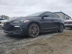 Salvage cars for sale at auction: 2018 Hyundai Elantra Sport