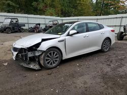 Salvage cars for sale at Center Rutland, VT auction: 2019 KIA Optima LX