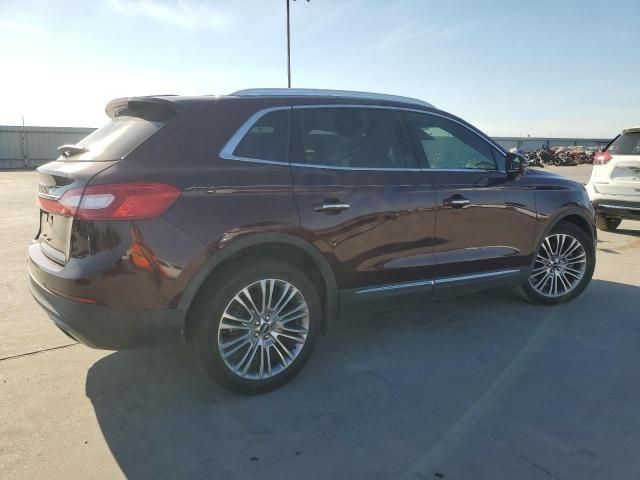 2017 Lincoln MKX Reserve