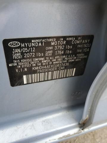 2012 Hyundai Elantra GLS