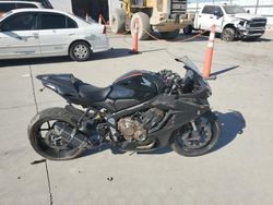 Salvage motorcycles for sale at Farr West, UT auction: 2022 Honda CBR650 RA