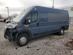 Salvage trucks for sale at Franklin, WI auction: 2021 Dodge RAM Promaster 3500 3500 High