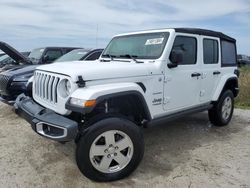 Jeep Vehiculos salvage en venta: 2018 Jeep Wrangler Unlimited Sahara