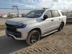 Salvage cars for sale at Houston, TX auction: 2022 Chevrolet Tahoe C1500