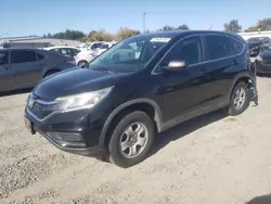 Carros salvage sin ofertas aún a la venta en subasta: 2015 Honda CR-V LX