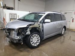 Salvage cars for sale at Elgin, IL auction: 2012 Toyota Sienna XLE