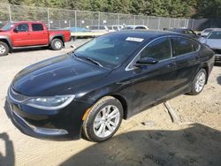 Chrysler 200 salvage cars for sale: 2015 Chrysler 200 Limited