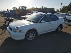 Salvage cars for sale from Copart Denver, CO: 2003 Subaru Impreza RS