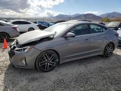 Hyundai salvage cars for sale: 2020 Hyundai Elantra Sport