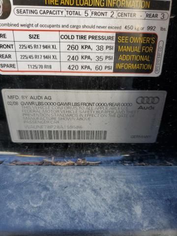 2008 Audi A3 2.0 Premium