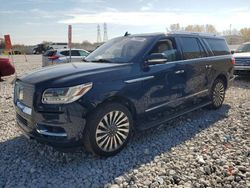 Salvage cars for sale at Barberton, OH auction: 2018 Lincoln Navigator L Reserve