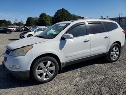 Salvage cars for sale at Mocksville, NC auction: 2010 Chevrolet Traverse LTZ