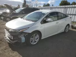 Salvage cars for sale at Bowmanville, ON auction: 2017 Toyota Prius Prime