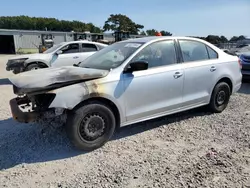 Salvage cars for sale at Hampton, VA auction: 2013 Volkswagen Jetta Base