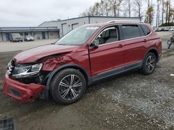 Volkswagen salvage cars for sale: 2019 Volkswagen Tiguan SE