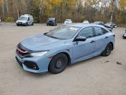 Salvage cars for sale at Cookstown, ON auction: 2017 Honda Civic Sport Touring