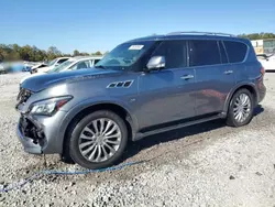 Infiniti qx80 salvage cars for sale: 2016 Infiniti QX80