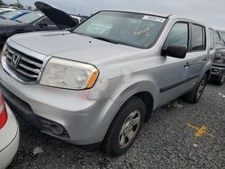 Salvage cars for sale at Riverview, FL auction: 2012 Honda Pilot LX