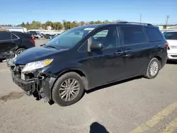 Salvage cars for sale at Pennsburg, PA auction: 2016 Toyota Sienna XLE