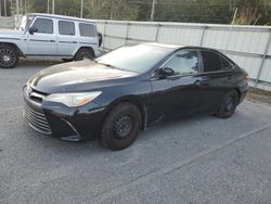 Salvage cars for sale at Savannah, GA auction: 2015 Toyota Camry LE