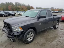 Salvage cars for sale from Copart Mendon, MA: 2017 Dodge RAM 1500 ST