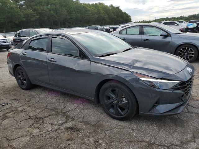 2023 Hyundai Elantra Blue