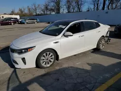 Salvage cars for sale from Copart Bridgeton, MO: 2018 KIA Optima EX