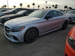 Flood-damaged cars for sale at auction: 2021 Mercedes-Benz C300