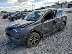 Toyota rav4 xle salvage cars for sale: 2017 Toyota Rav4 XLE