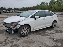 Toyota Corolla salvage cars for sale: 2020 Toyota Corolla LE