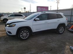 Jeep Cherokee Latitude salvage cars for sale: 2019 Jeep Cherokee Latitude