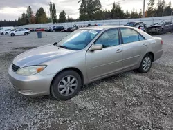 Toyota salvage cars for sale: 2002 Toyota Camry LE