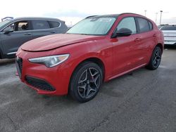 Salvage cars for sale at Riverview, FL auction: 2020 Alfa Romeo Stelvio TI