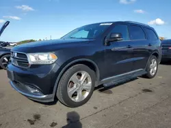 Dodge Durango Limited salvage cars for sale: 2014 Dodge Durango Limited