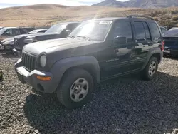 Salvage cars for sale at Reno, NV auction: 2003 Jeep Liberty Sport