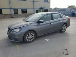 Salvage cars for sale at Wilmer, TX auction: 2017 Nissan Sentra S