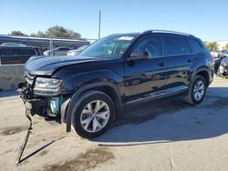 Volkswagen Vehiculos salvage en venta: 2018 Volkswagen Atlas SEL