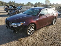 KIA Vehiculos salvage en venta: 2016 KIA Optima EX