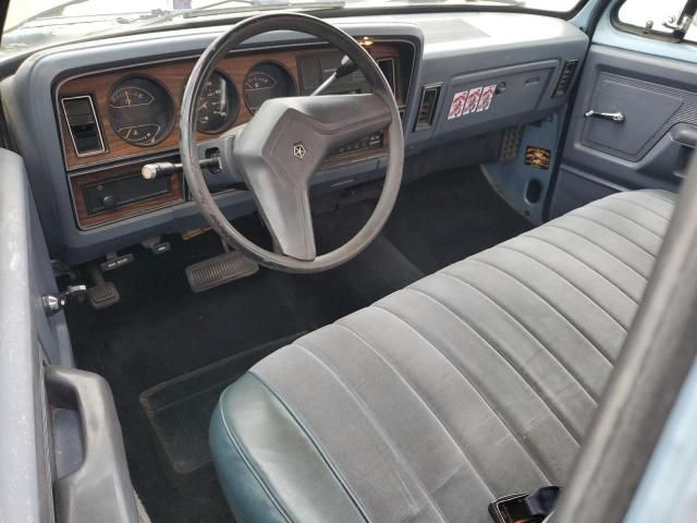 1988 Dodge D-SERIES D100